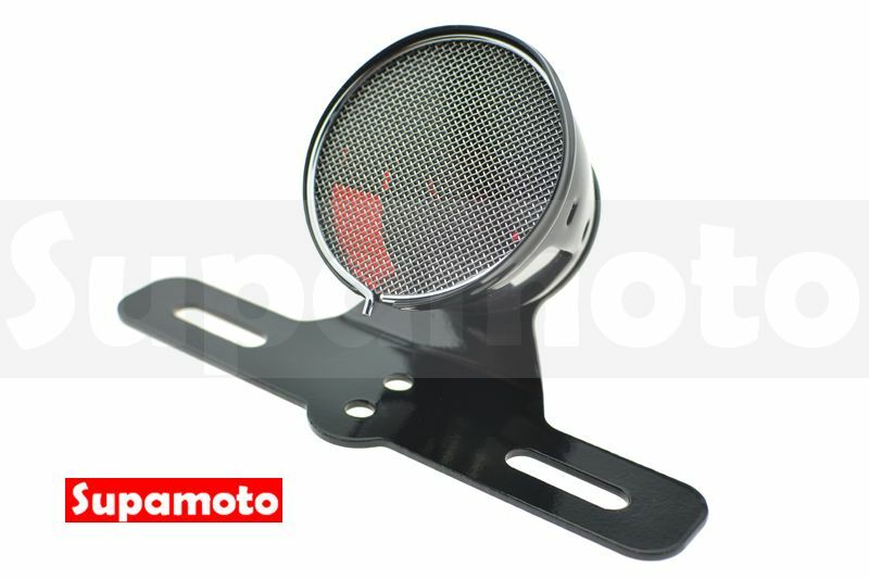 -Supamoto- D722 尾燈 網罩 柵欄 復古 牌架 哈雷 883 咖啡 改裝 雲豹 野狼 手工 KTR 金旺