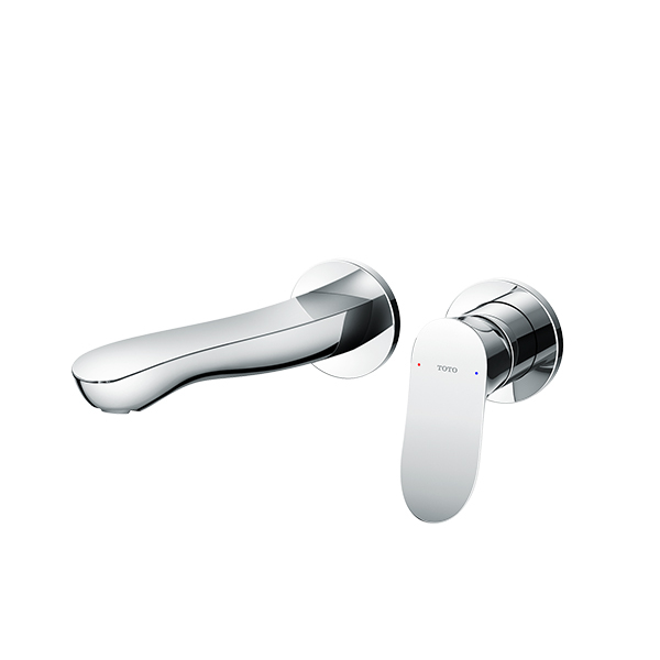 TOTO衛浴 臉盆用埋壁式龍頭 (短/長) TLG01310PA / TLG01311PA