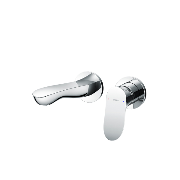 TOTO衛浴 臉盆用埋壁式龍頭 (短/長) TLG01310PA / TLG01311PA