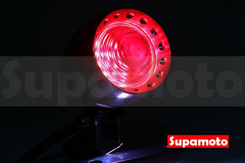 -Supamoto- D724 尾燈 通用 哈雷 柵欄 復古 牌架 檔車 雲豹 KTR 野狼 SR400 哈雷