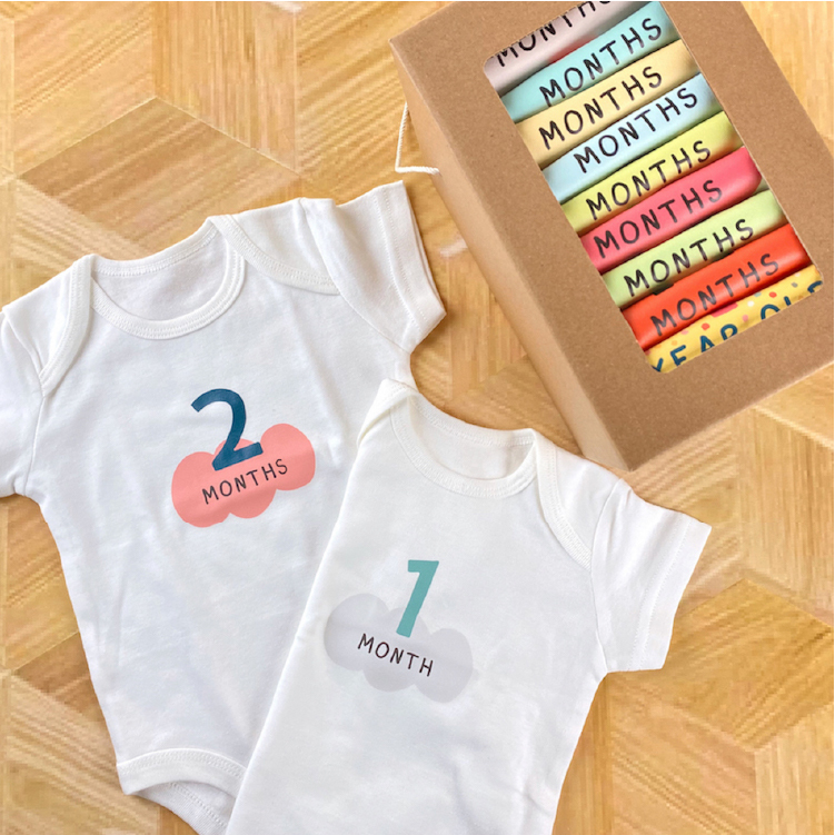 12月份包屁衣禮盒組-雲朵款