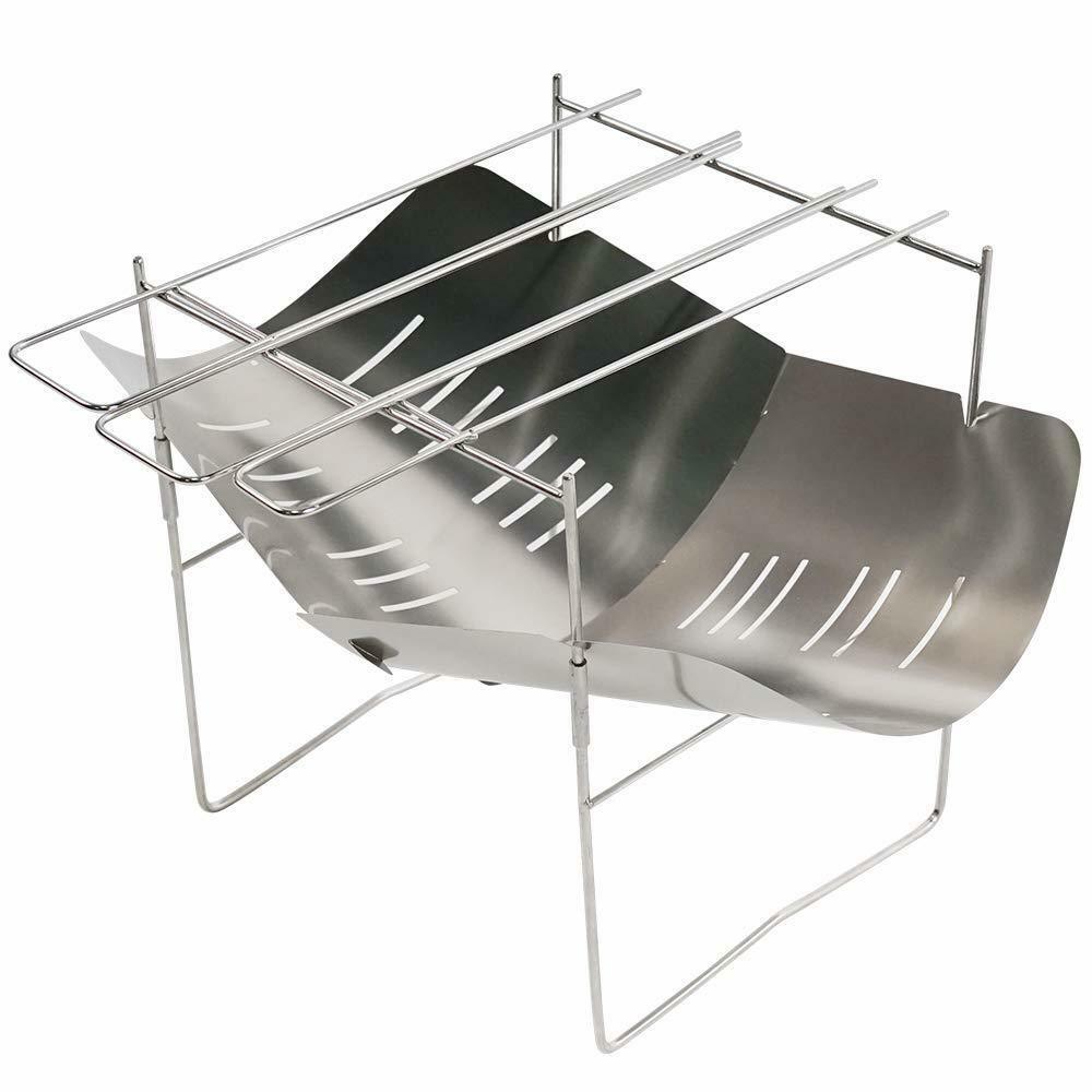 Picogrill -【瑞士製】【398】超輕量便攜可摺式露營不鏽鋼煮食燒烤爐架