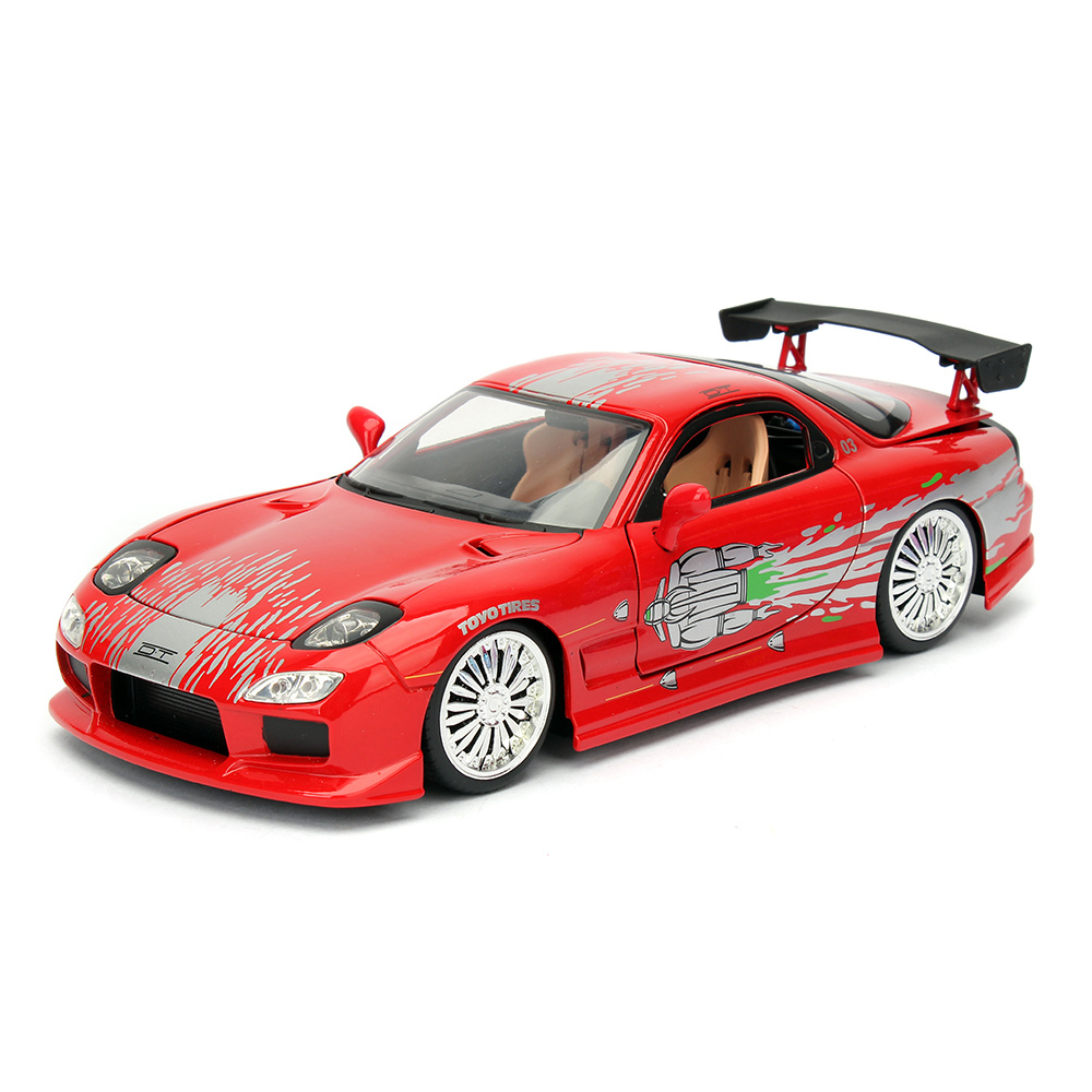 JADA 玩命關頭1:24合金車- 1993 Mazda RX-7 FD3S-Wide Body