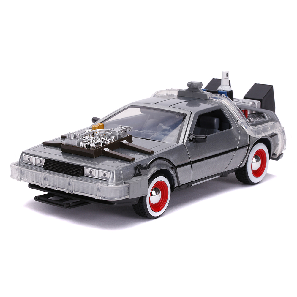 JADA 回到未來3 1:24合金時光車