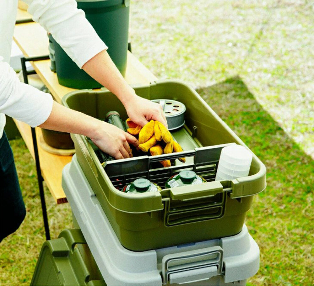 深度較淺拿取輕鬆，可放入常用工具