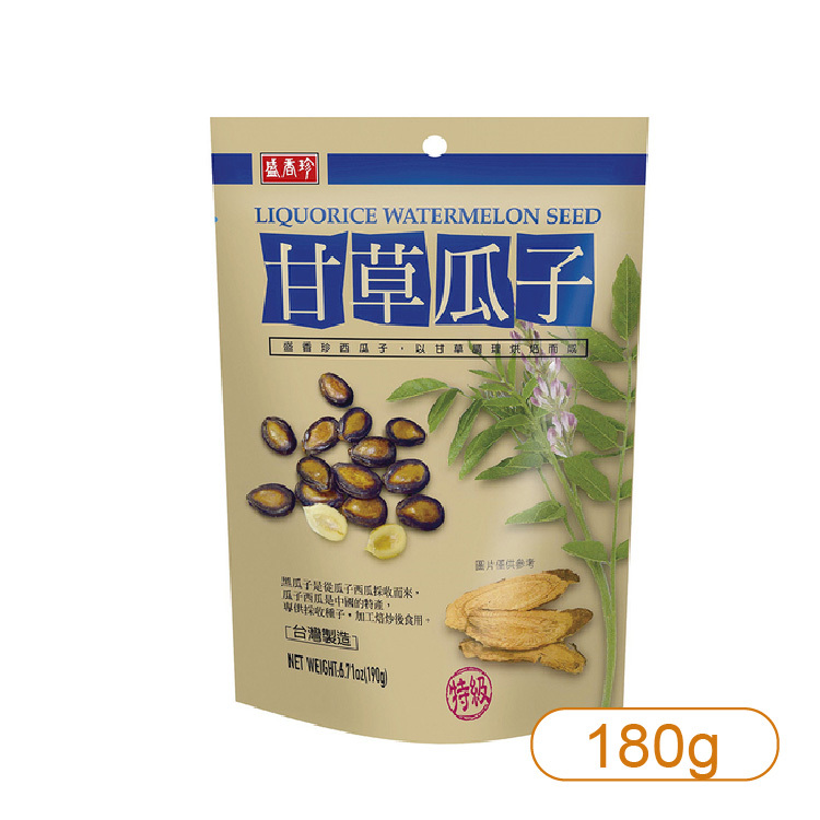 【盛香珍】甘草瓜子180g