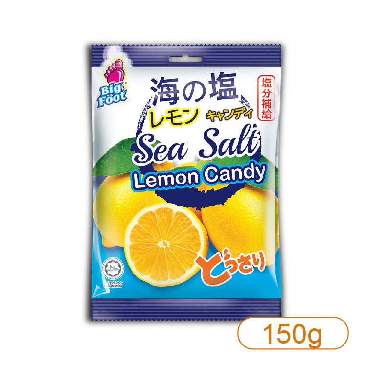 海之塩檸檬糖150g