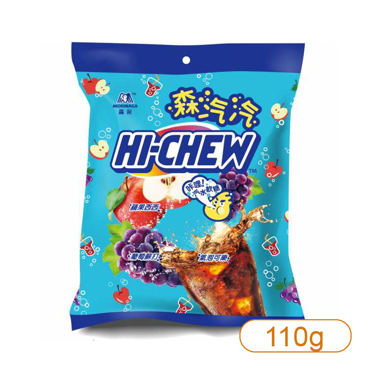 【HI-CHEW】嗨啾軟糖-汽水綜合110g(袋裝)