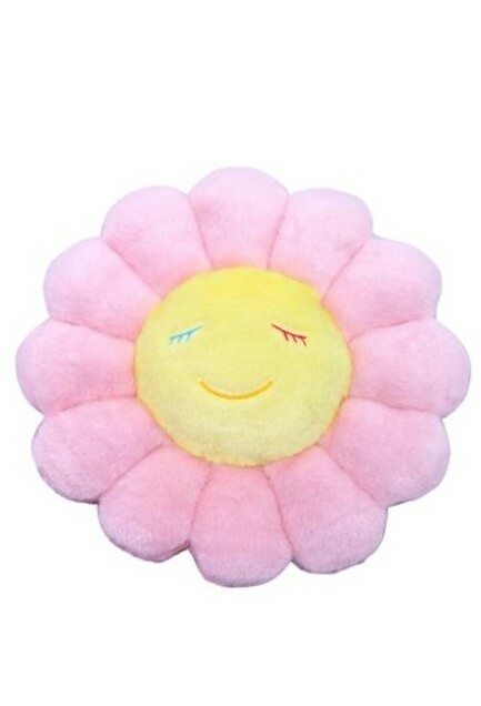 村上隆Takashi Murakami Flower Cushion 30cm (Light Pink)