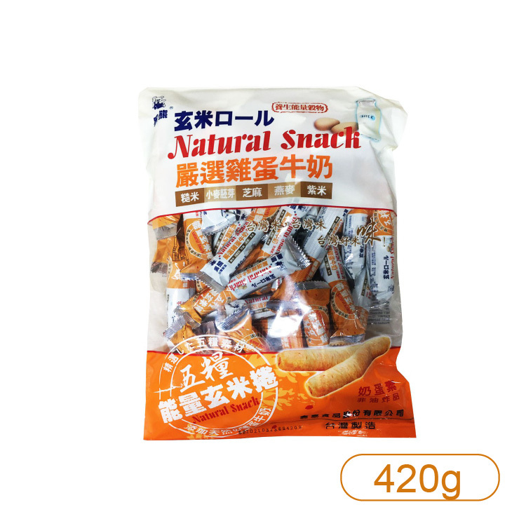 【五糧】嚴選雞蛋牛奶 420g