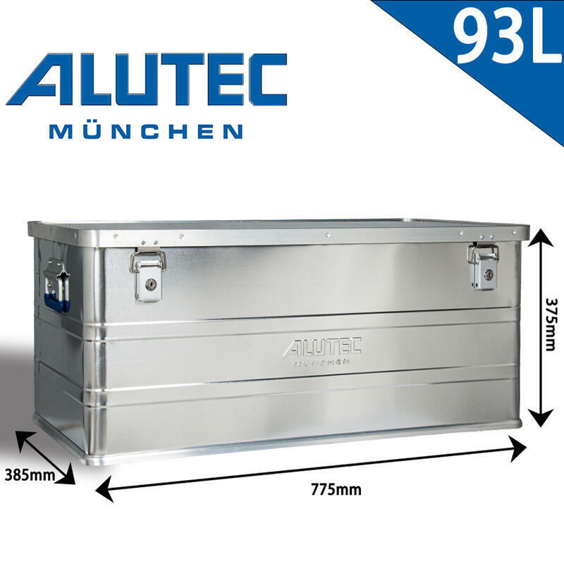 德國ALUTEC 輕量化鋁箱 Classic 93L