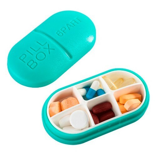 HCZ PILLBOX 6 PARTITION