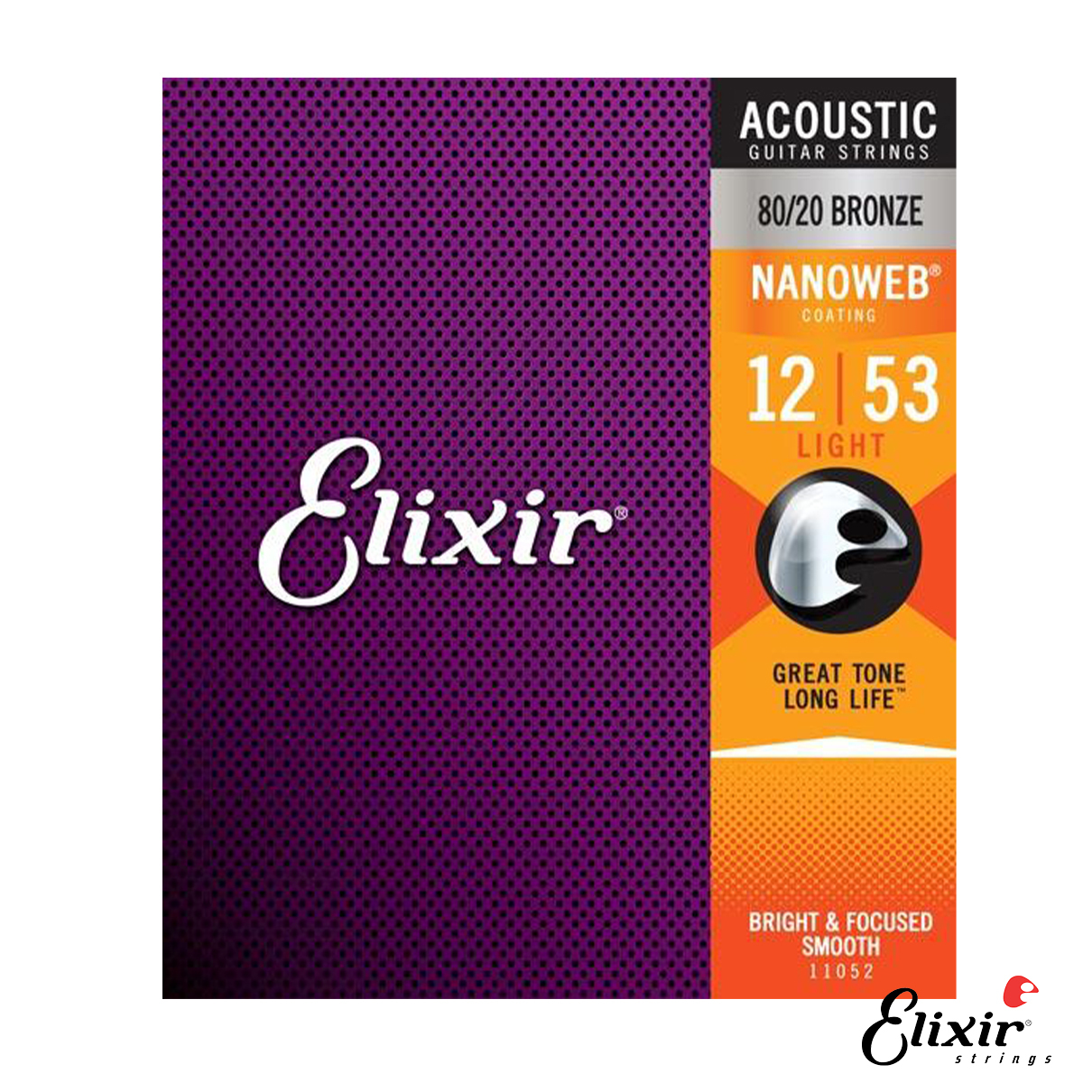 ELIXIR 10-47 12弦 木吉他弦 NANOWEB 奈米包覆塗層 黃銅 11152