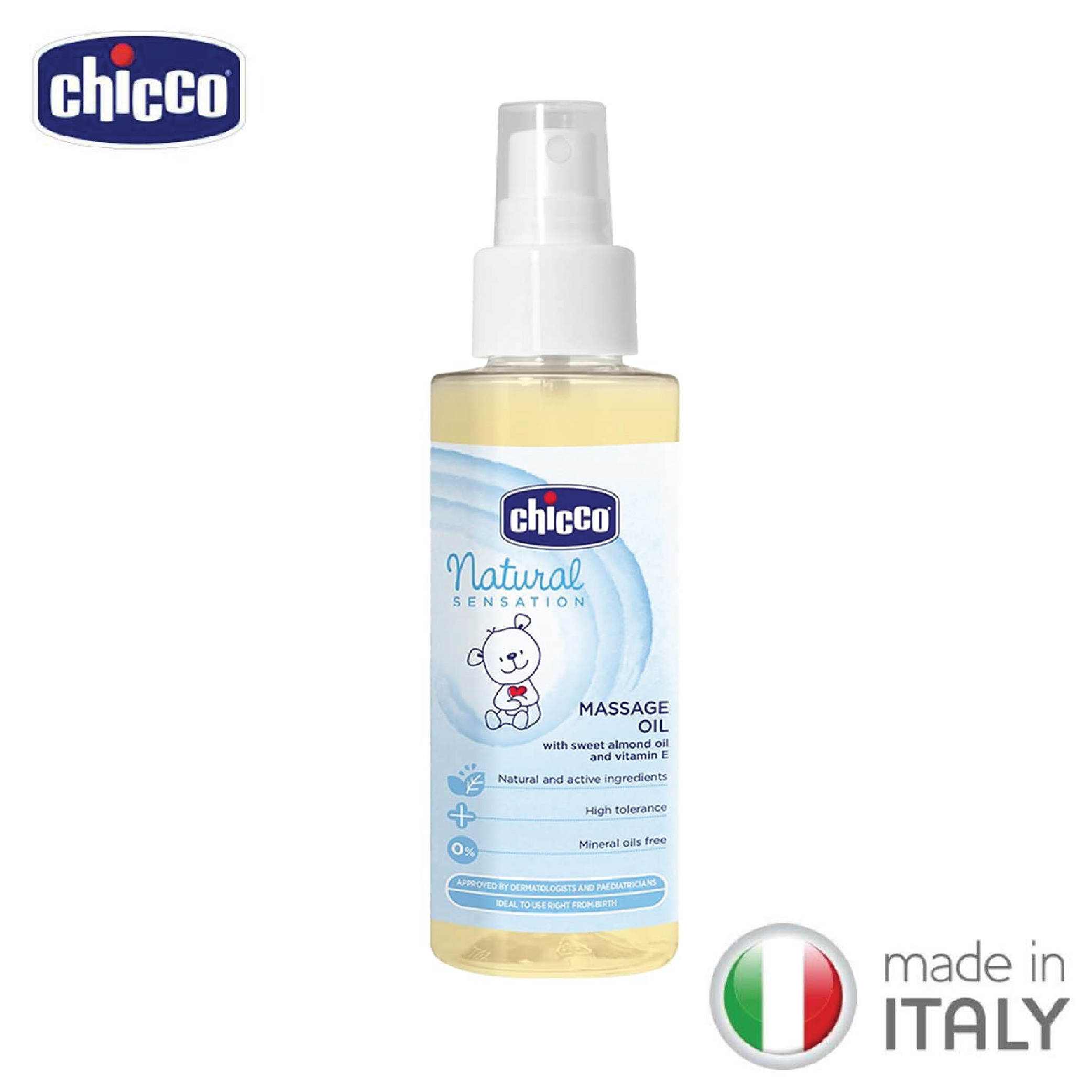 Chicco Natural Sensation Massage Oil 100mL