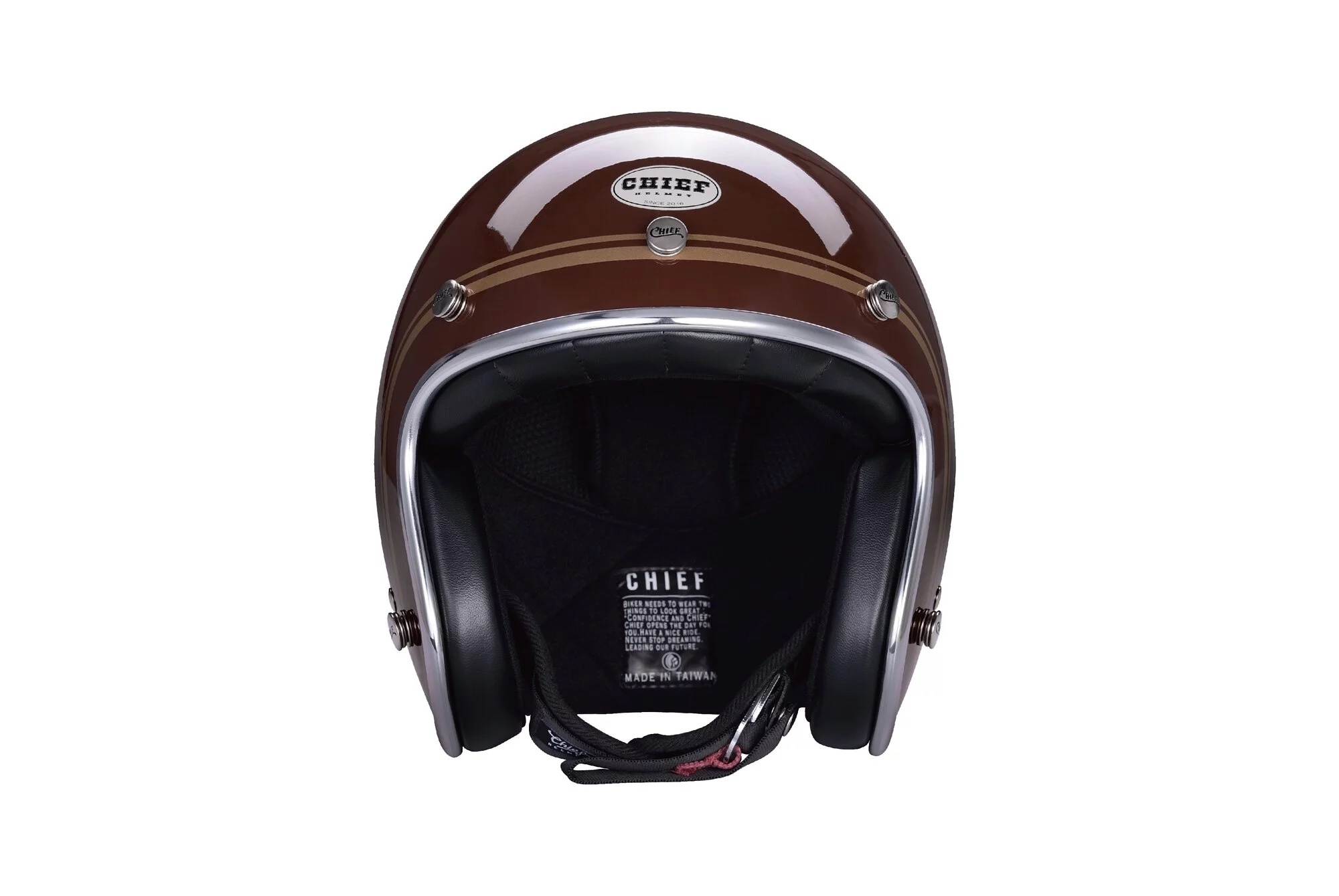 CHIEF TICUNA 鞍棕 復古帽 3/4罩