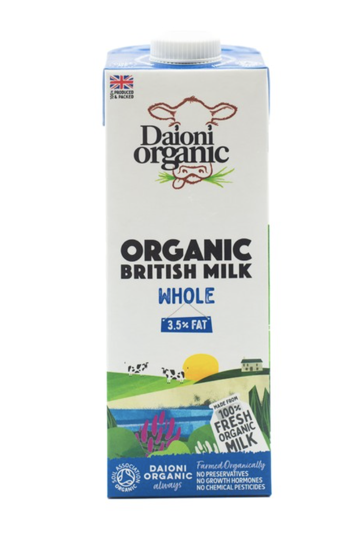 Daioni 有機全脂奶 (1L) (22102)