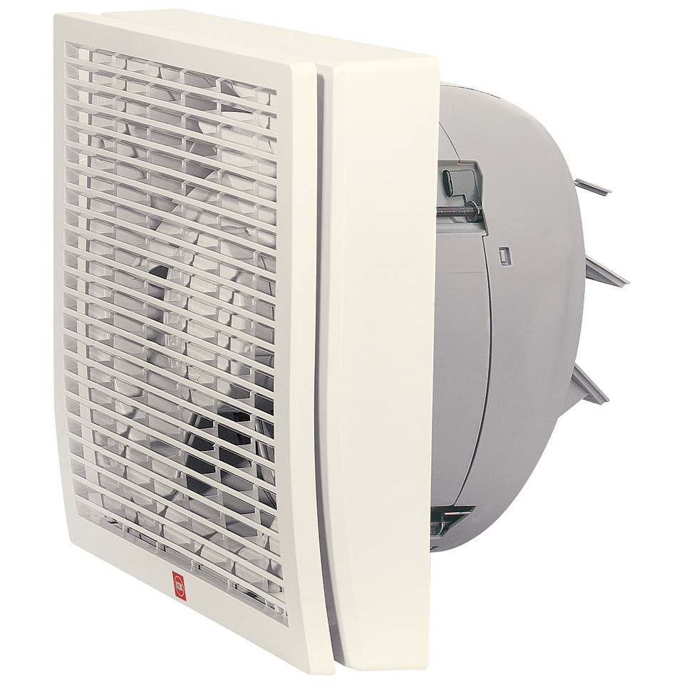 KDK   20WHC07‧扇葉直徑:20厘米/8吋‧防風雨型‧電動百葉背板抽氣扇‧香港行貨,原廠1年保養‧