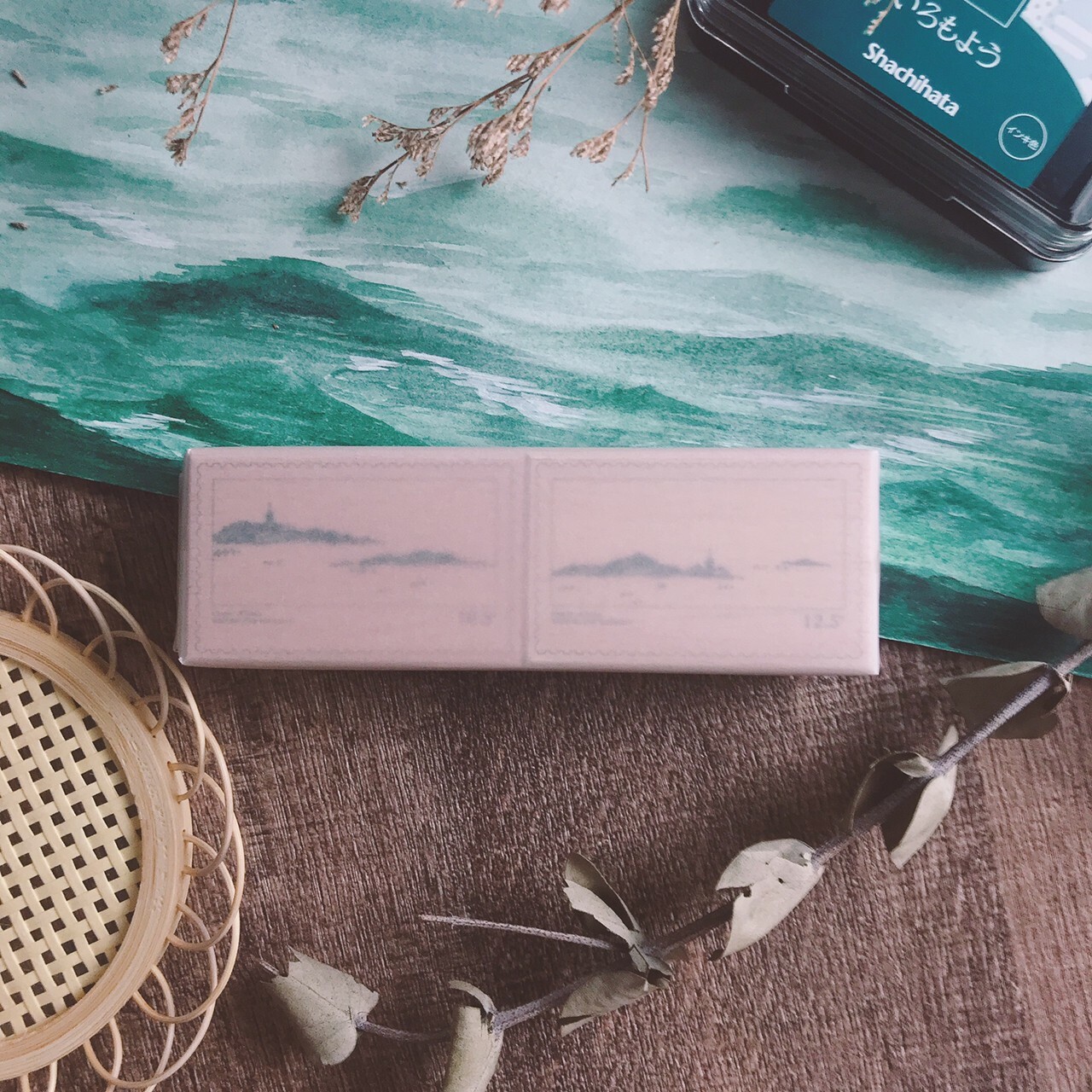 Lihaopaper｜遠山郵票印章