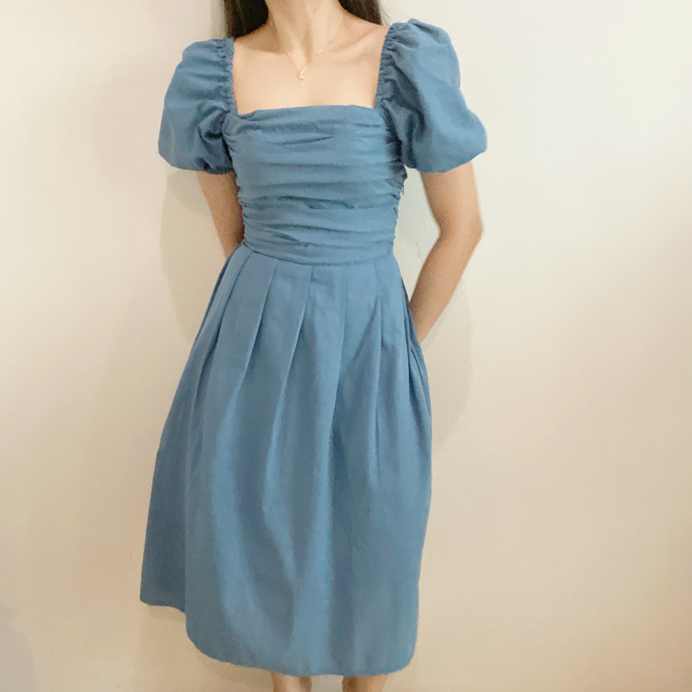 Frances Dress - Blue Moon