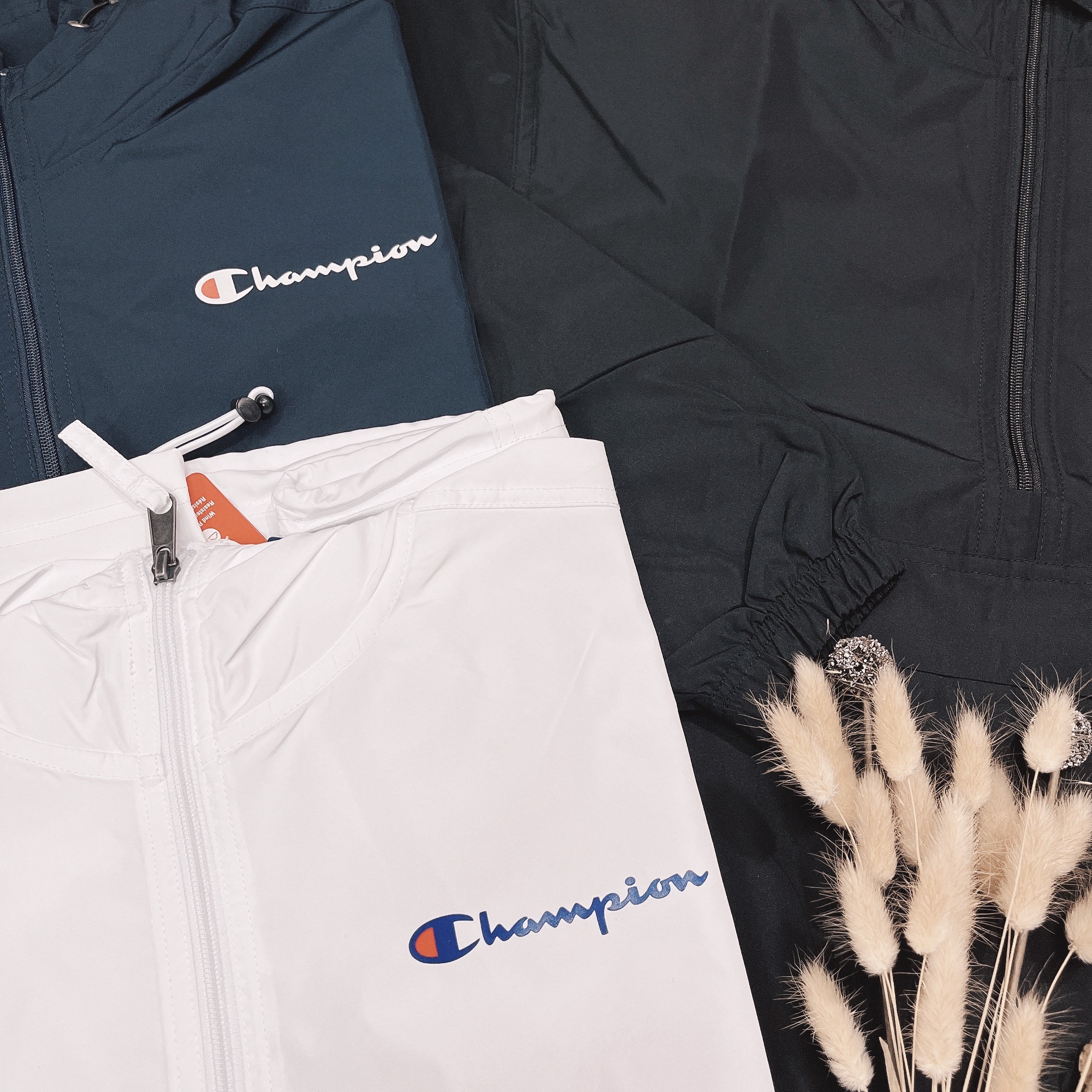 現貨｜CHAMPION HALF ZIP HOODIE