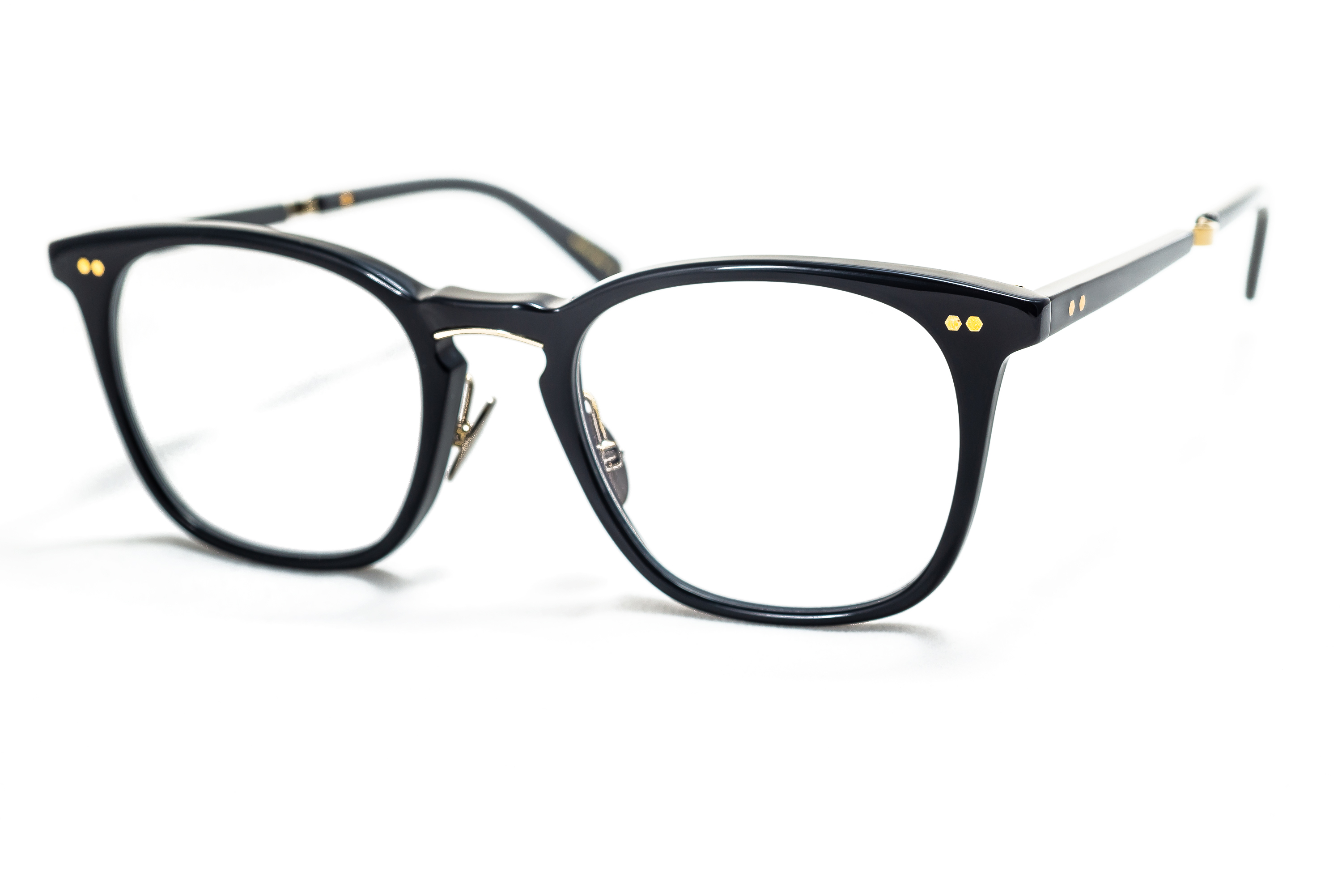 Mr. Leight - Getty C-Black/12K WG (SIZE 48)