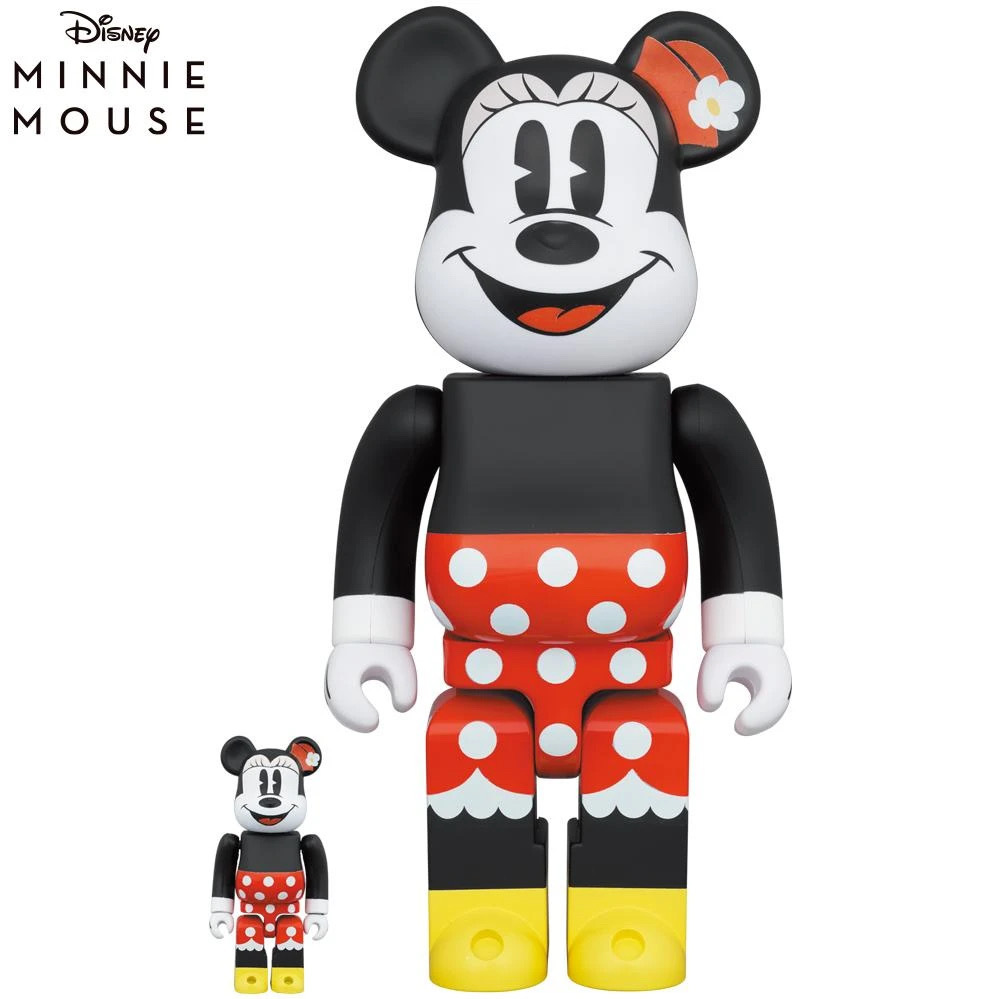 🥇現貨🥇Bearbrick 400% 100% MINNIE MOUSE