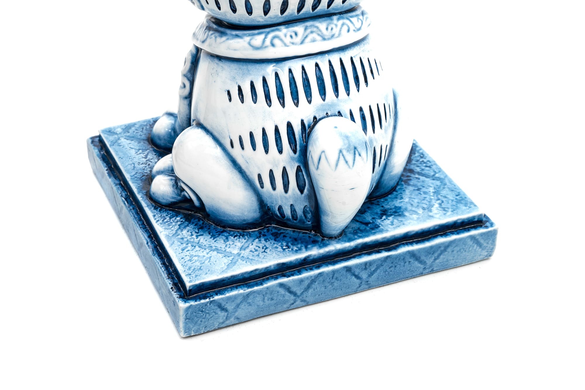 加菲貓-歐弟-聯名-青花瓷-公仔-媽祖遶境-Garfield-Odie-toy-Arttoy-desginertoy-resin-figures