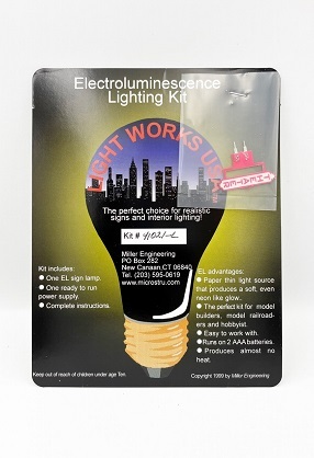 Micro Structures 41021-L Theater 電影院 中型霓虹燈左向招牌