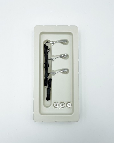 Built-ups 933-2310 HO規 短壁燈.3入