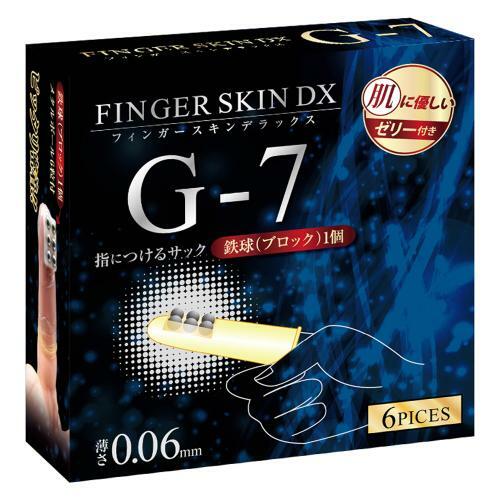 Finger Skin DX G-7 0.06mm 6's Pack Latex Findom