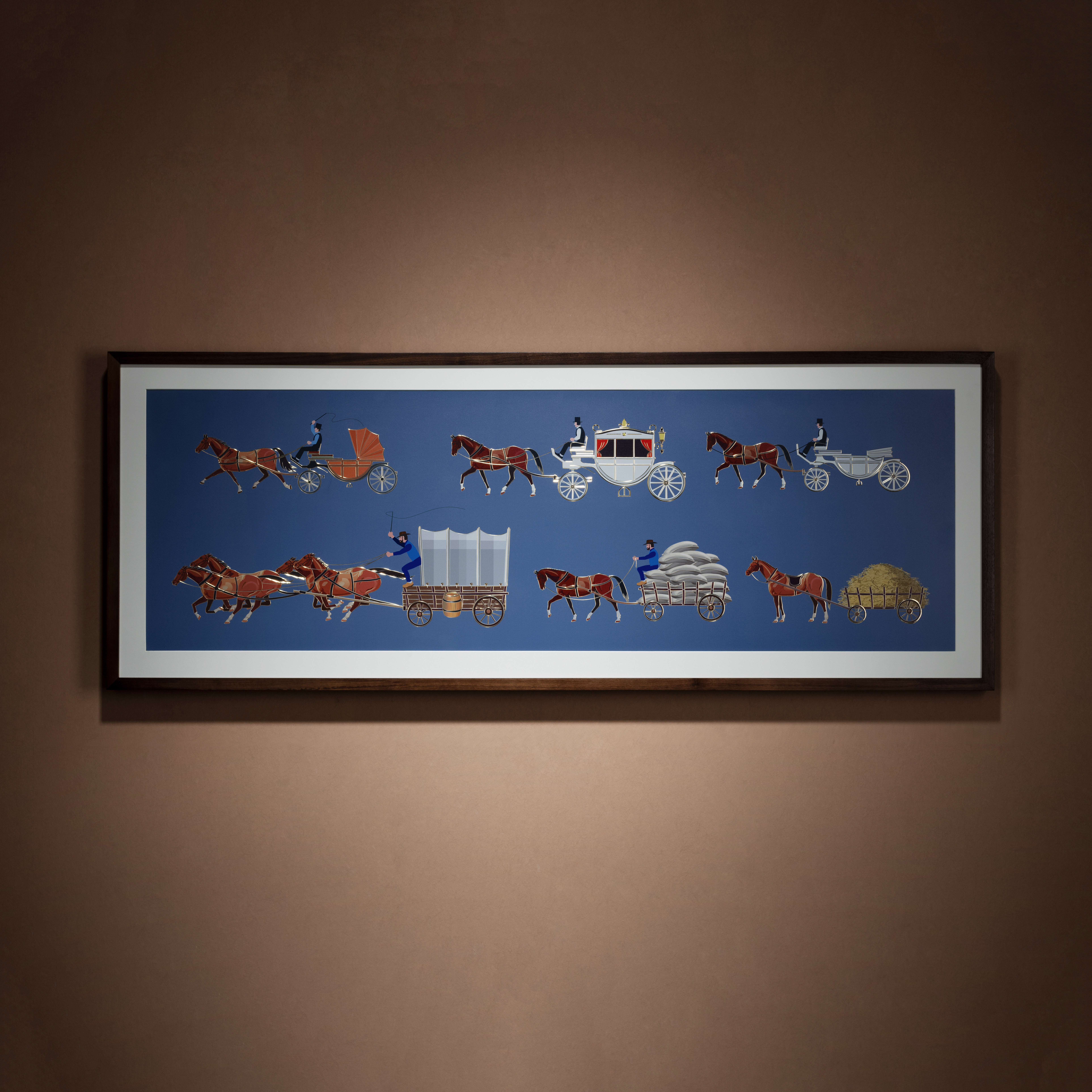 馬到成功之一(銅雕畫)◇已停產◇