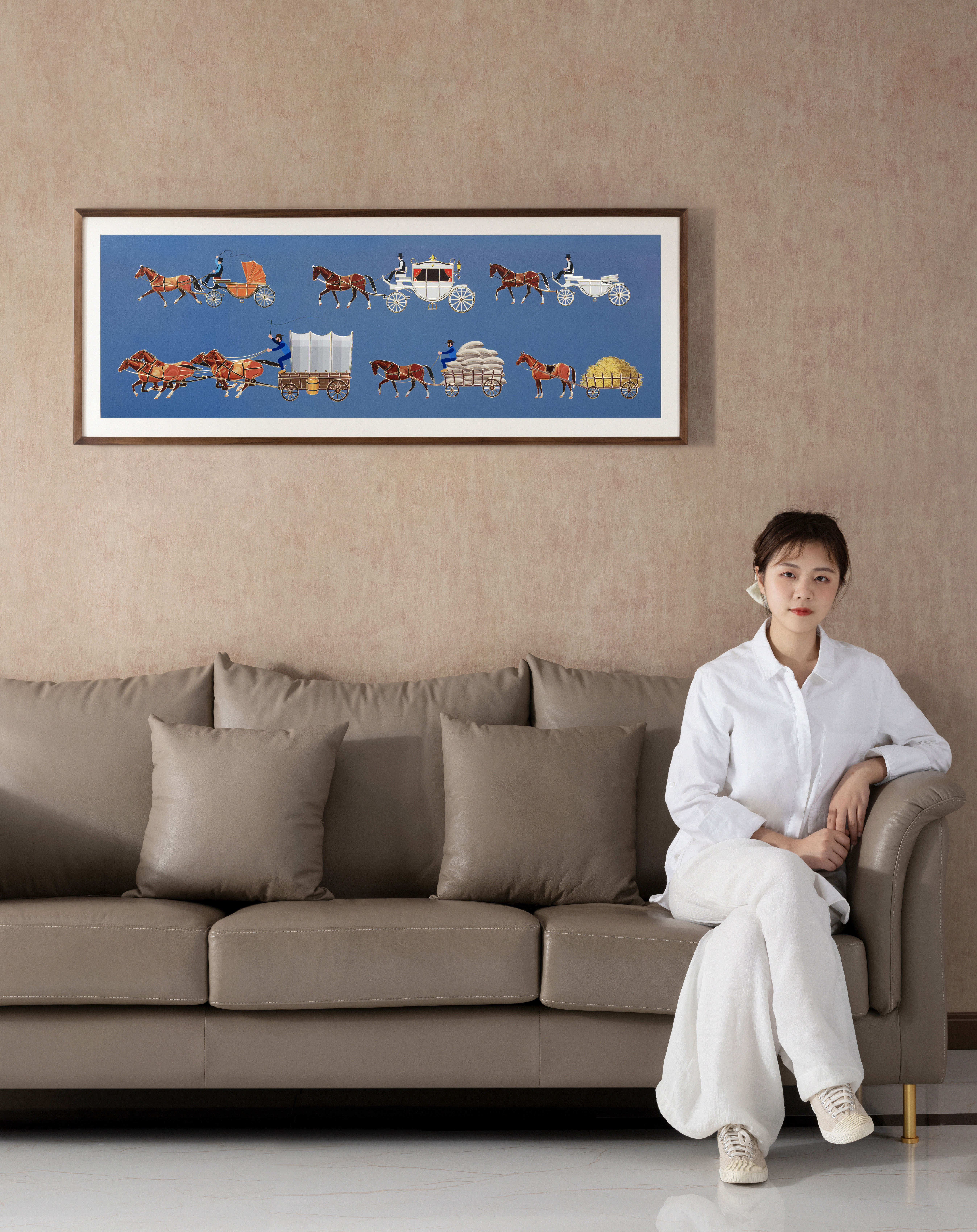 馬到成功之一(銅雕畫)◇已停產◇