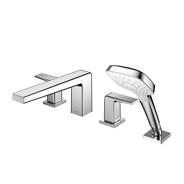 TOTO衛浴 浴缸用四孔混合龍頭 TBG10202P