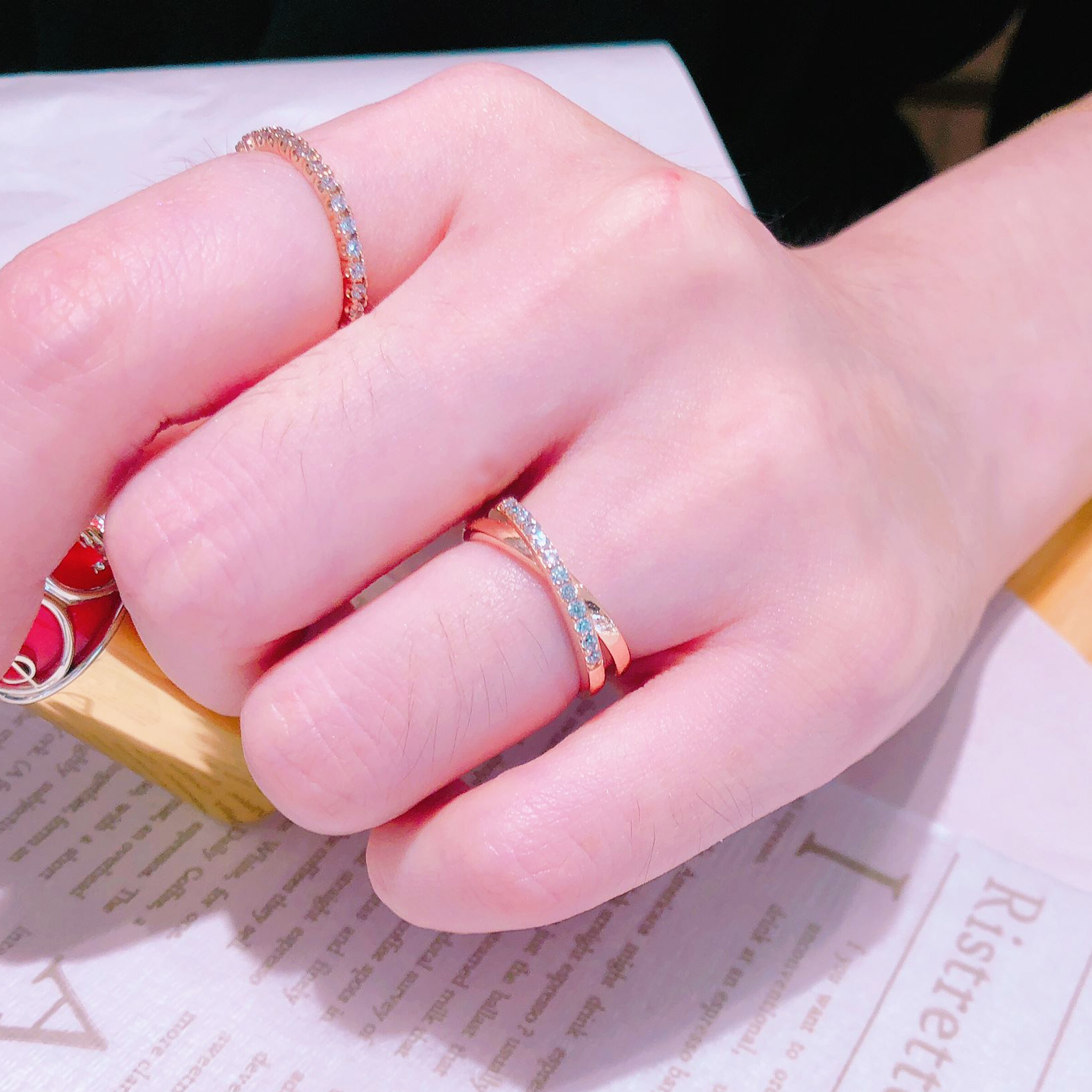 浪漫主義 純銀戒指