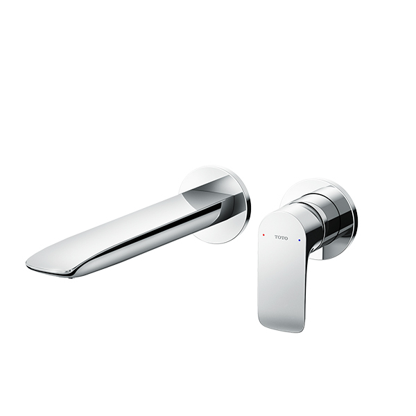 TOTO衛浴 臉盆用埋壁式龍頭 (短/長) TLG04309PA / TLG04310PA