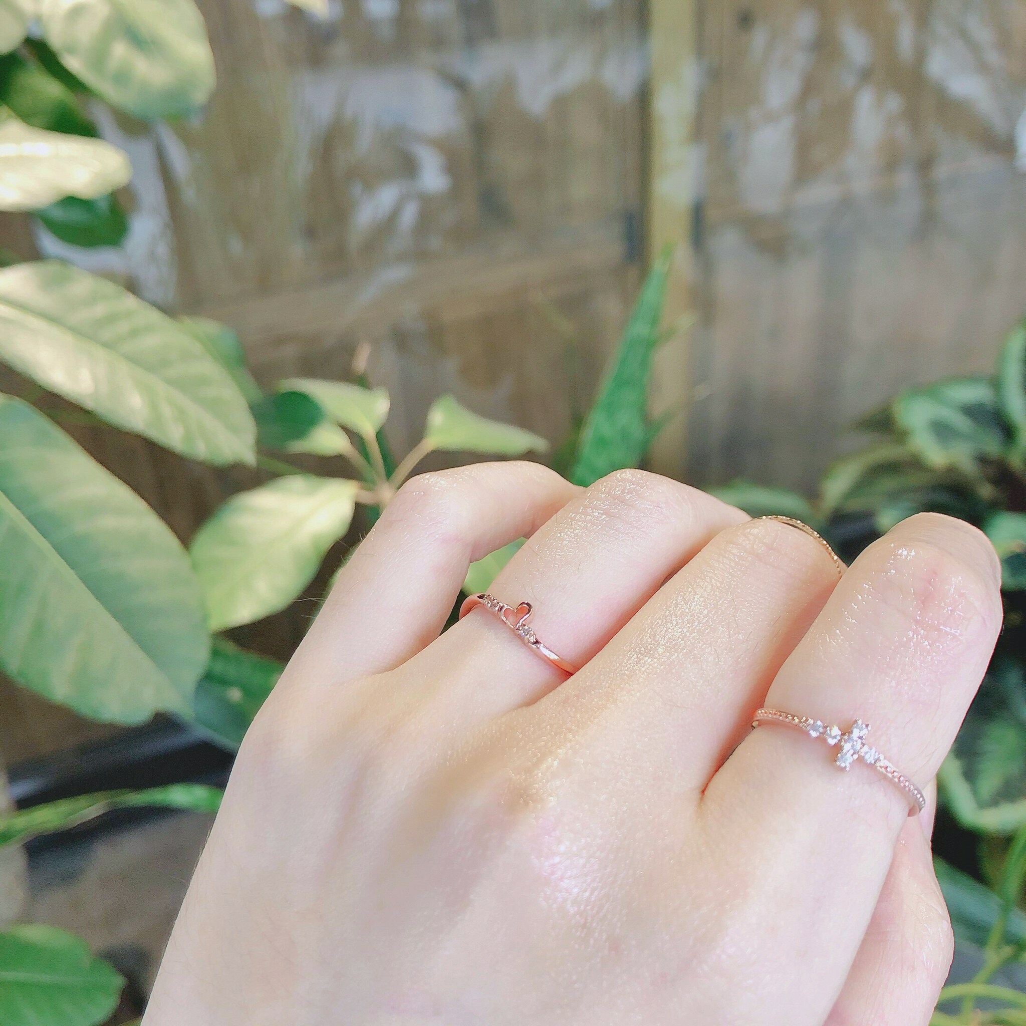 流線愛心縷空 純銀戒指