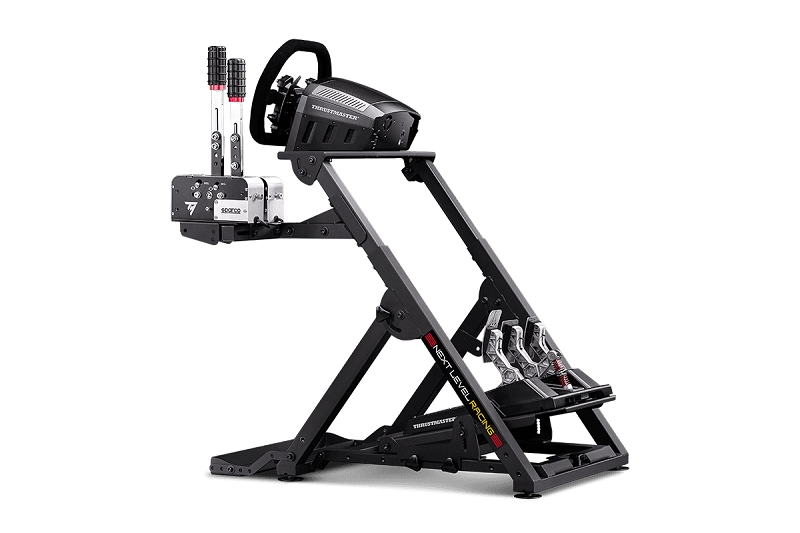 米特3C數位–NLR WHEEL STAND 2.0 前段賽車架 油門排檔架 附螺絲配件 通用支援各廠牌方向盤 可收納輕量折疊/NLR-S023