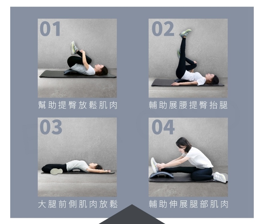 魚魚推薦Beroso倍麗森旋轉式拉背器和橡膠止滑瑜珈墊