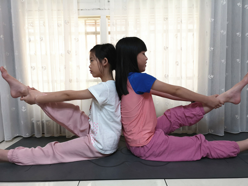 魚魚推薦Beroso倍麗森旋轉式拉背器和橡膠止滑瑜珈墊