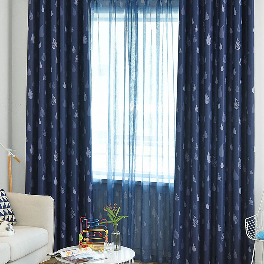 雨滴 • 半透光窗簾