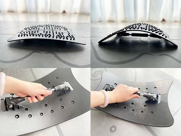 仙女志雄推薦Beroso倍麗森旋轉式拉背器和橡膠止滑瑜珈墊