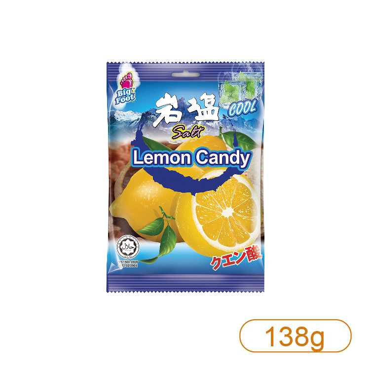 岩塩薄荷檸檬糖138g