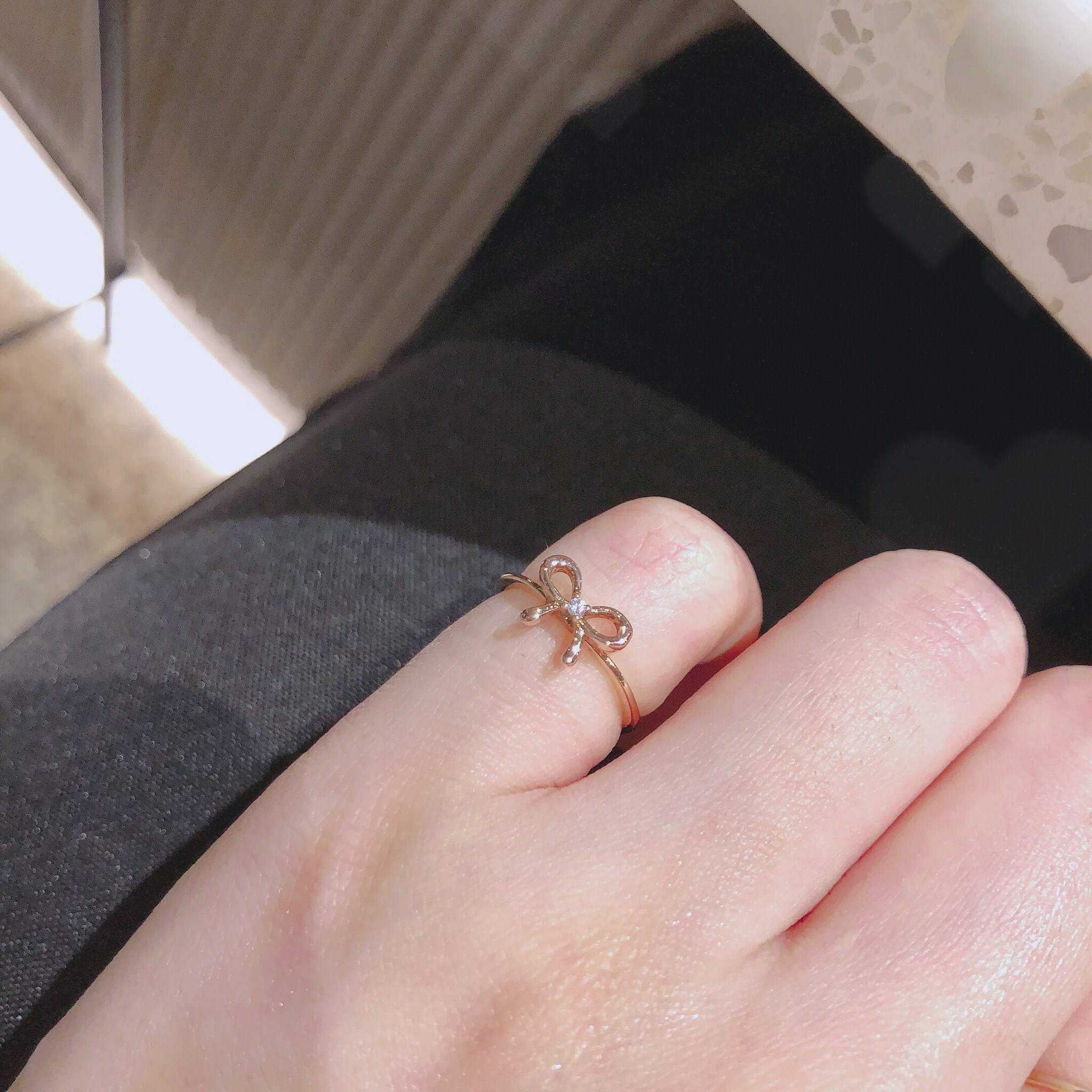 俏麗甜美 純銀戒指