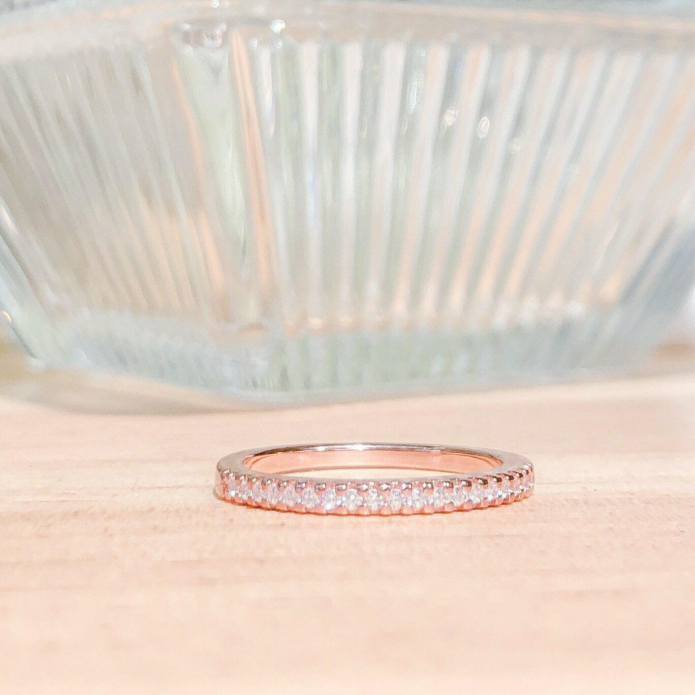 經典排鑽 純銀戒指