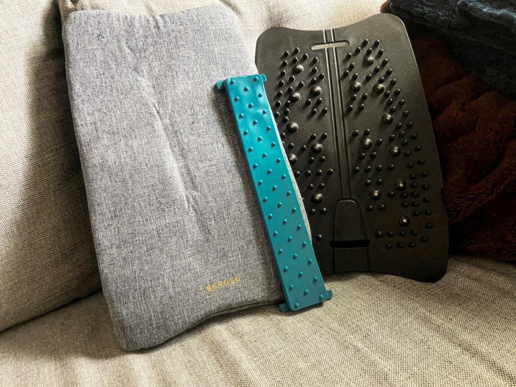 伊娜推薦Beroso倍麗森旋轉式拉背器和橡膠止滑瑜珈墊