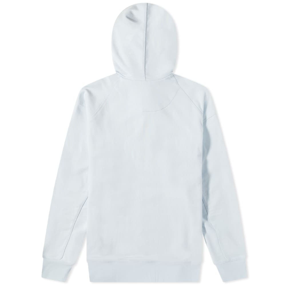 【 Y-3 M CL LC HOODIE 胸前LOGO帽TEE - 淺藍 】