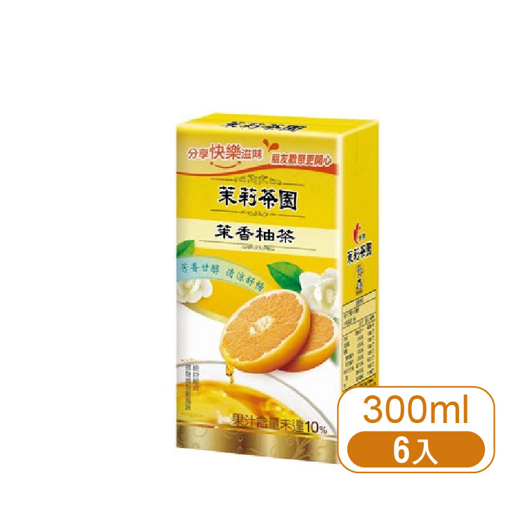 【光泉】茉莉茉香柚茶300ml-6入