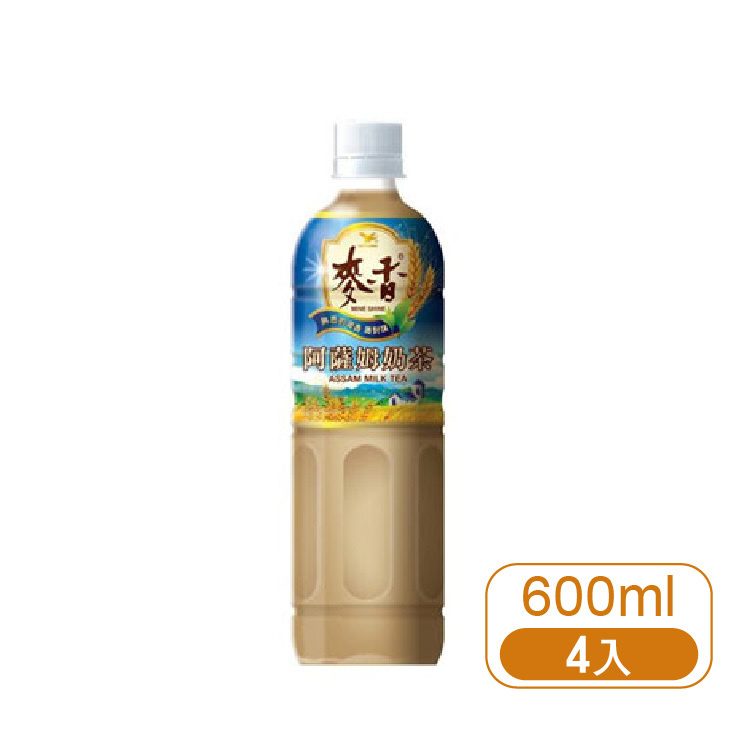 【統一】麥香阿薩姆奶茶600ml-4入