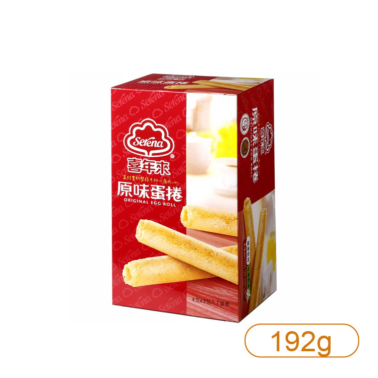 【喜年來】原味蛋捲經濟組合192g