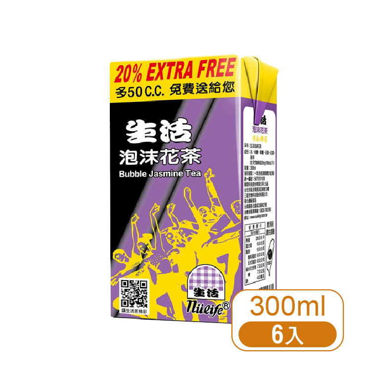 【生活】泡沫花茶300ml (6入)